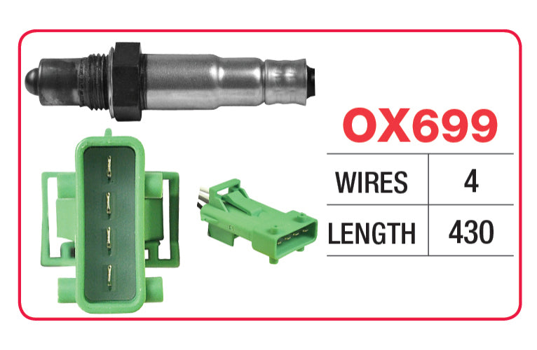 CITROËN C4 Oxygen/Lambda Sensor - OX699
