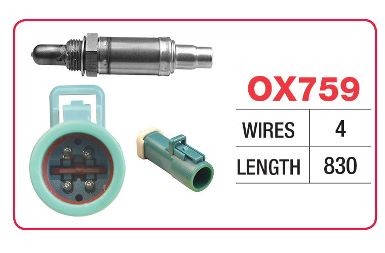 FORD AUSTRALIA FIESTA Oxygen/Lambda Sensor - OX759