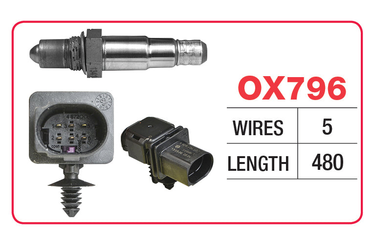 AUDI Q7 Oxygen/Lambda Sensor - OX796