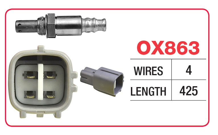 LEXUS ES Oxygen/Lambda Sensor - OX863