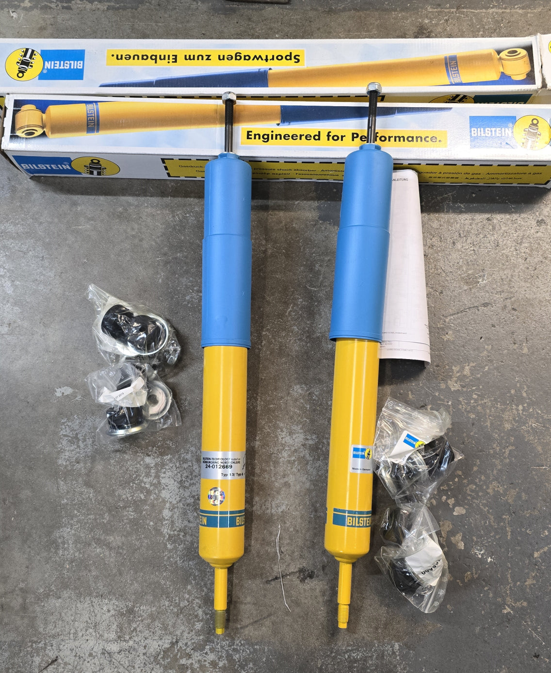 Nissan Patrol Safari Y60 GQ Front Heavy Duty Bilstein B6 Shock Absorbers