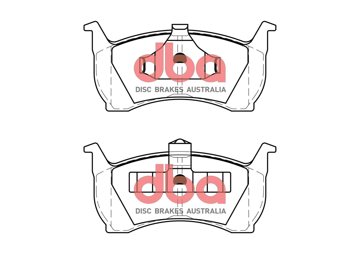 Ceramic Brake Pads Ford Falcon EA EB ED EL EF AU1