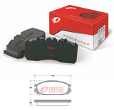 Nissan Patrol Safari Y60 GQ REAR High Temp Brake Pads 650C