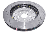 Audi A3 DBA 5000 2-piece Clear Anodised Hat T3 slotted KP F Disc Brake Rotors