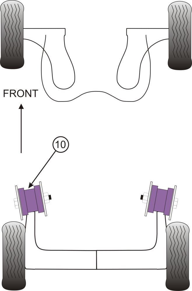 Rear Beam Mounting Bush