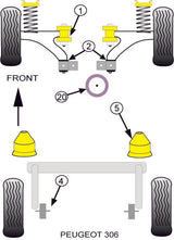 Lower Rear Engine Mount Bush - Road