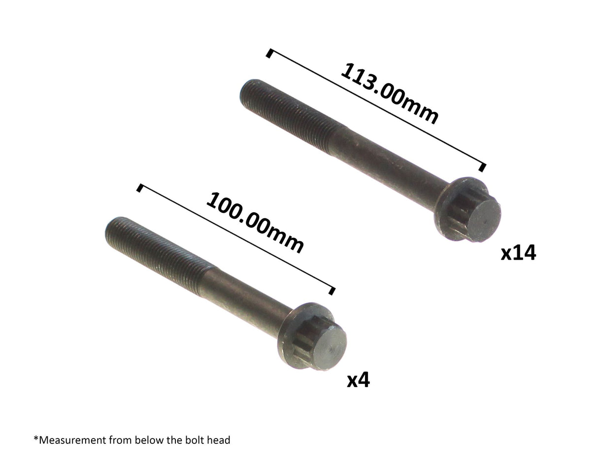 Isuzu Elf350 Permaseal Head Bolt Set
