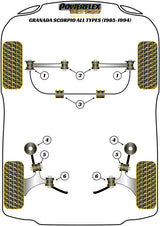 Ford Rear Beam Mounting Bush