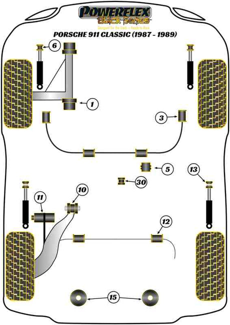 Porsche Shift Rod Coupling Bush