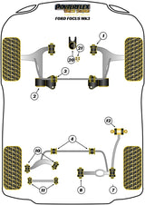 Ford Focus Steering Rack Mounting Bush