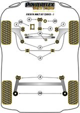 Lower Engine Mount Large Bush 30mm Oval Bracket