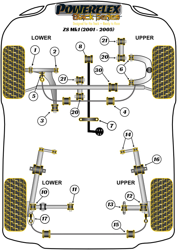 Rear Anti Roll Bar Link Kit