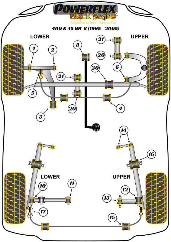 Rear Anti Roll Bar Link Kit