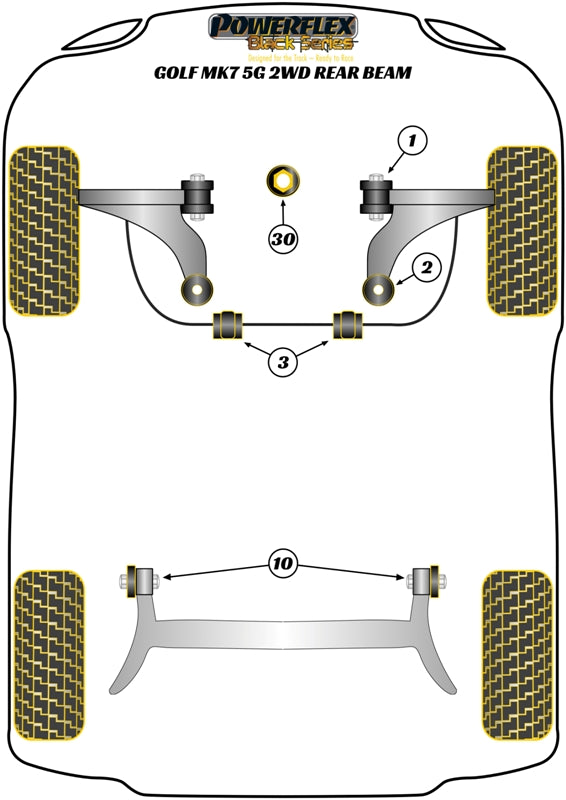 Lower Torque Mount Small Bush