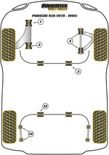 Porsche 928 (1978-1995) Rear Upper Control Arm Bush