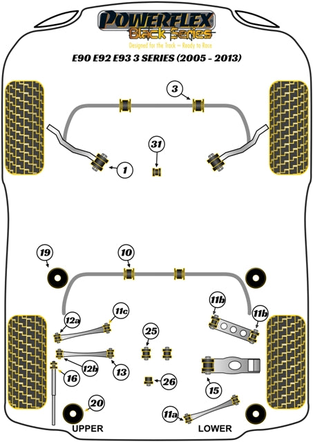 BMW Shift Arm Front Bush Ultra-Oval