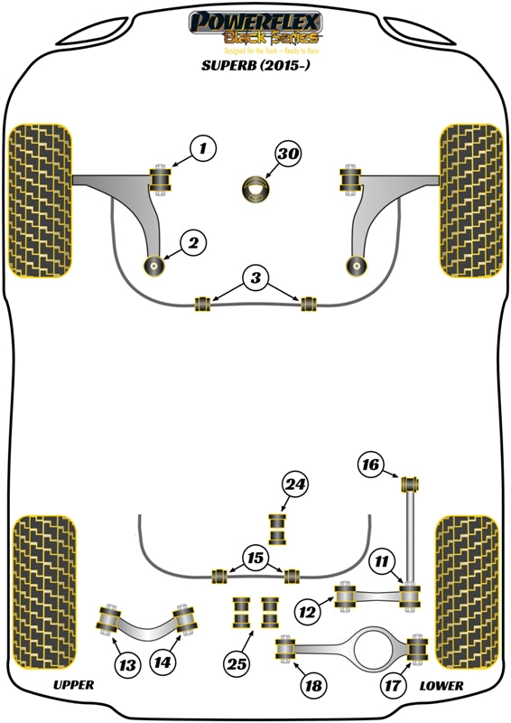 Lower Torque Mount Small Bush