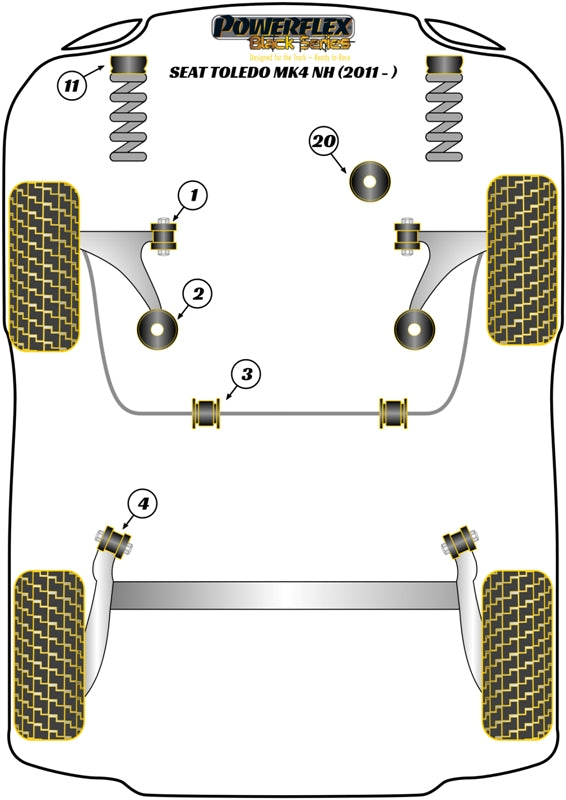 Steering Rack Mounting Bush