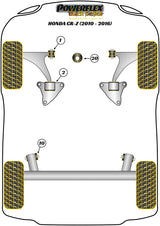 Honda Rear Beam Mounting Bush