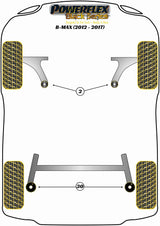 Ford Rear Spring Upper Isolator Pad