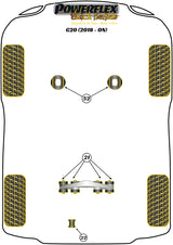 BMW Front Radius Arm Bush Caster Adjustable