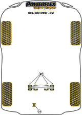 BMW Front Radius Arm Bush Caster Adjustable