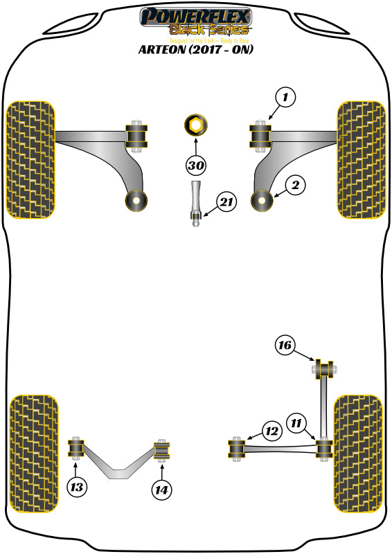 Lower Torque Mount Small Bush