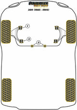 Front Strut Top Mount Bush