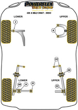 Honda Rear Lower Shock Mounting Bush