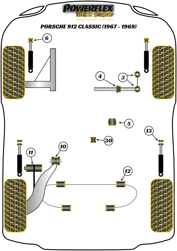 Porsche Transmission Carrier Bush