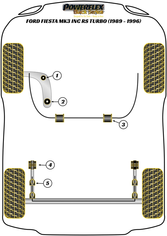 Ford Rear Beam Mounting Bush