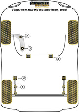 Ford Rear Beam Mounting Bush