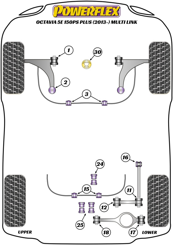 Lower Torque Mount Small Bush