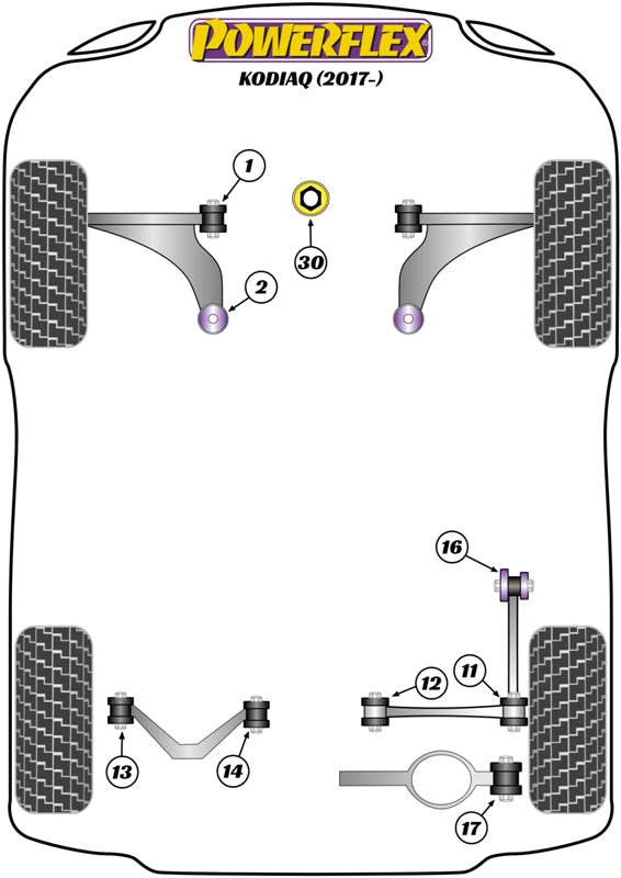 Lower Torque Mount Small Bush