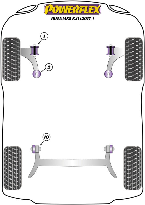 Upper Engine Mount Insert, 3 Cylinder & Diesel