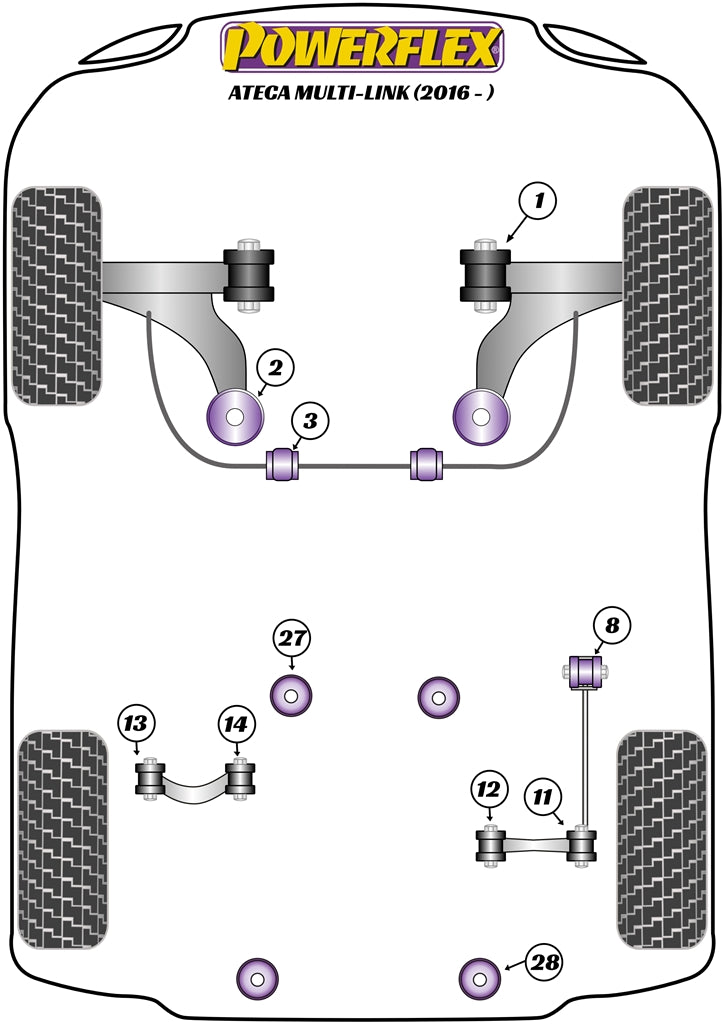 Lower Torque Mount Small Bush