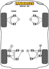 Ferrari 456 (1992 - 2003) Rear Upper Wishbone Inner Bush