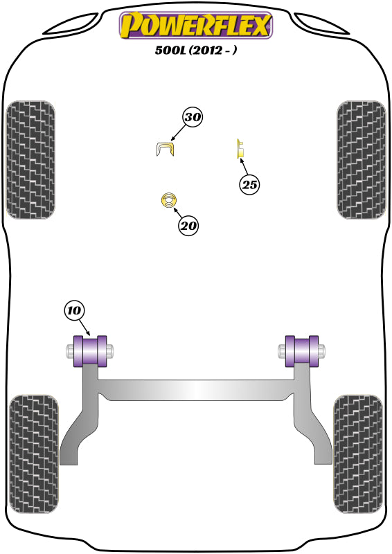 Upper Engine Mount Insert (Diesel)