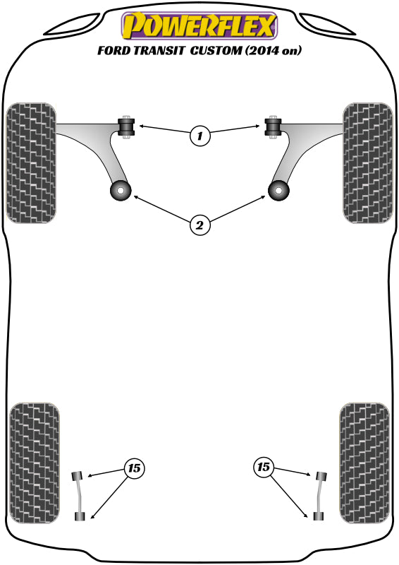 Ford Transit Front Wishbone Front Bush