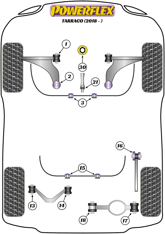 Lower Torque Mount Small Bush