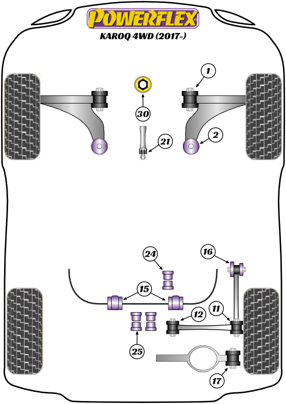 Lower Torque Mount Small Bush