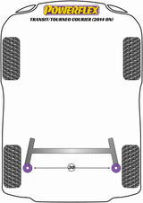 Ford Rear Spring Upper Isolator Pad