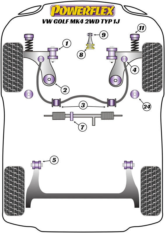 Upper Engine Mount Insert (Diesel)