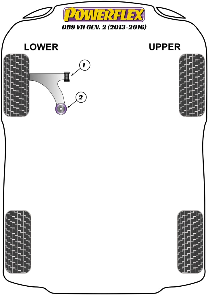 Aston Martin Front Lower Wishbone Front Bush