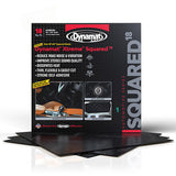DYNAMAT XTREME SQUARED SOUND DEADENING (457MM x 457MM 1.72MM 1 INCH CUTTING GRID) - 8 SHEET PACK - 10420