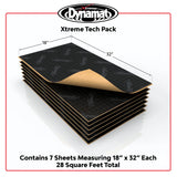 DYNAMAT XTREME TECH PACK SOUND DEADENING (450MM X 800MM) - 7 SHEET PACK - 10428