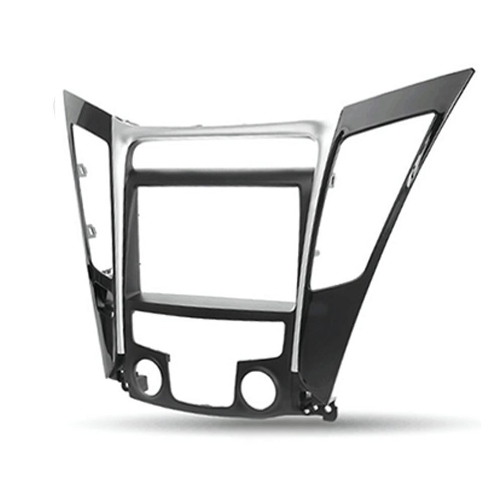 FITTING KIT HYUNDAI SONATA , I45 2010 - 2014 DOUBLE DIN (BLACK & SILVER) (MANUAL AIR CON) - 11-140