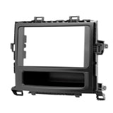 FITTING KIT TOYOTA ALPHARD , VELLFIRE 2008 - 2015 DOUBLE DIN (BLACK) (WITH TOYOTA SIDE TRIMS) - 11-201