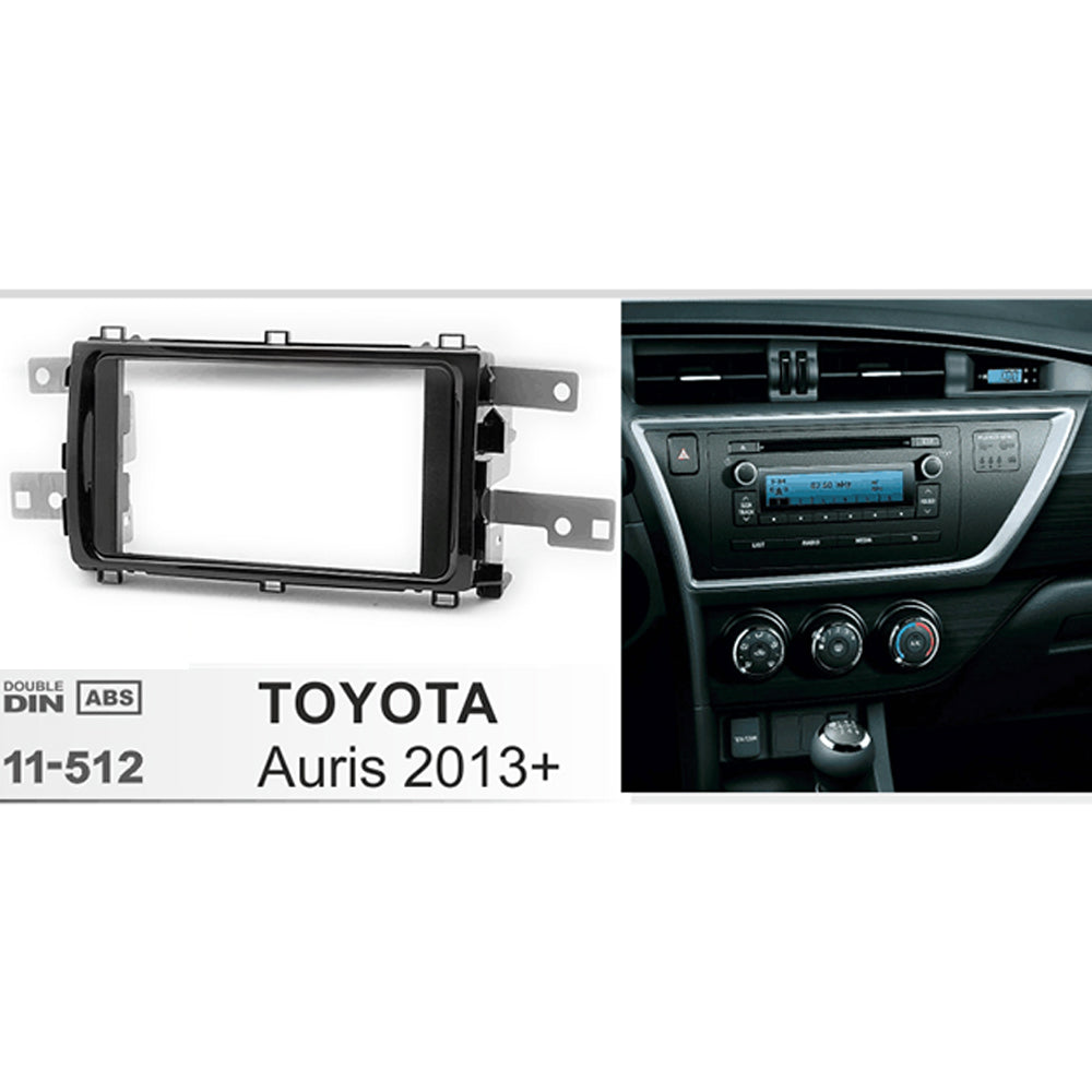 FITTING KIT TOYOTA AURIS 2011 - 2015 (BLACK) - 11-512