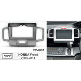 FITTING KIT 10.1" DASH HONDA FREED 2008 - 2014 (BLACK) - 22-061